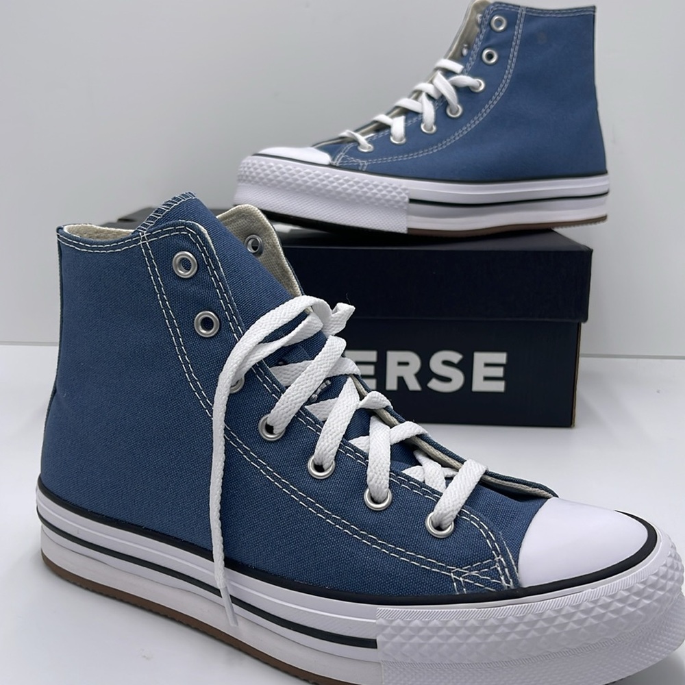 Converse WMNS Blue High-Top Sneakers Platform A10781F
CTAS EVA LIFT HI
LAKESIDE - Picture 14 of 16